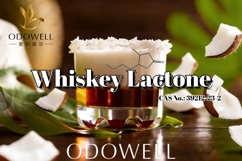 ​ODOWELL priporoča Whisky Lactone za uporabo v sodih, kokosovem orehu in popečenem okusu