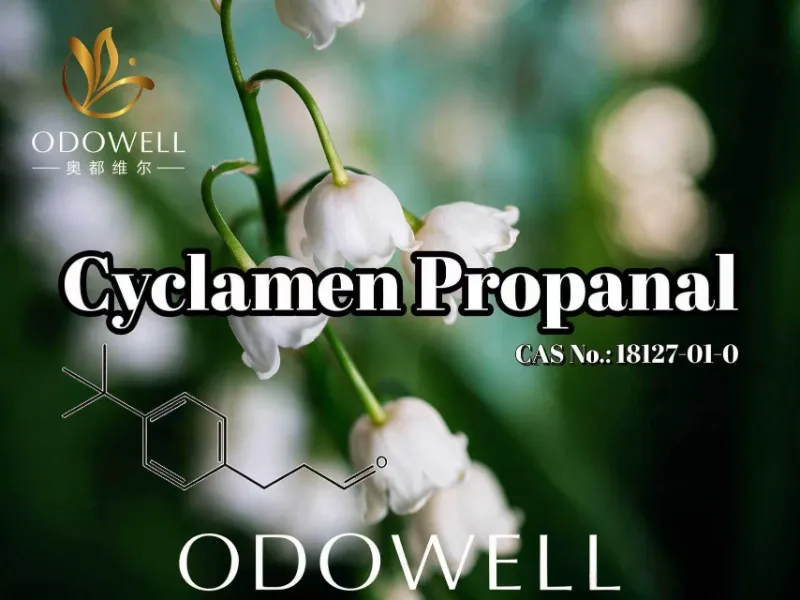 ​ODOWELL priporoča Cyclamen Propanal za uporabo svežih cvetličnih in muguet dišav