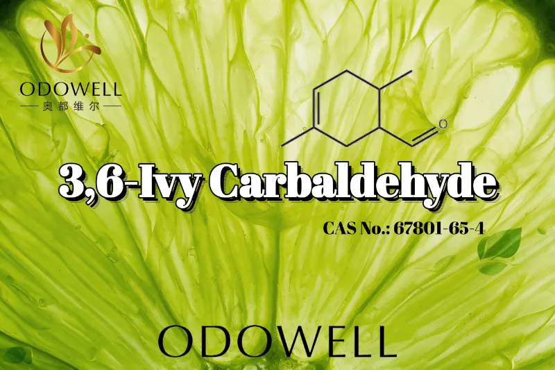 ​ODOWELL priporoča 3,6-Ivy Carbaldehyde za intenzivno zelene in trpke citrusne dišave